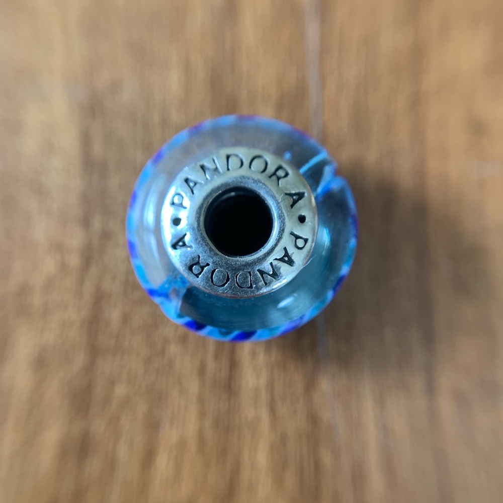 pandora blue charm